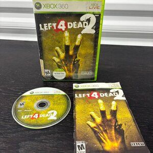 Left 4 Dead 2 For Microsoft Xbox 360 CIB TESTED Gaming Video Game Games